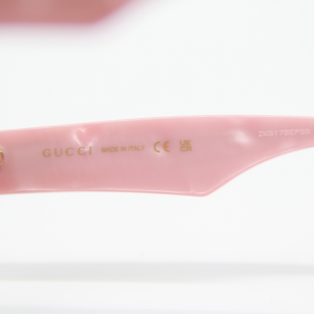 NEW GUCCI SUNGLASSES GG0998S 005 PINK WOMEN EYEWEAR - Picture 10 of 12